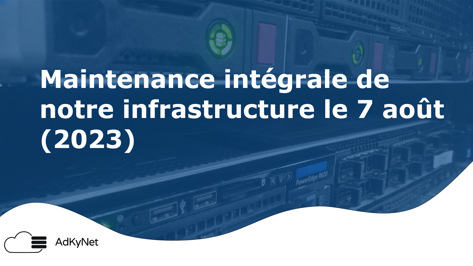 Image d'illustration concernant la maintenance du 7 août 2023