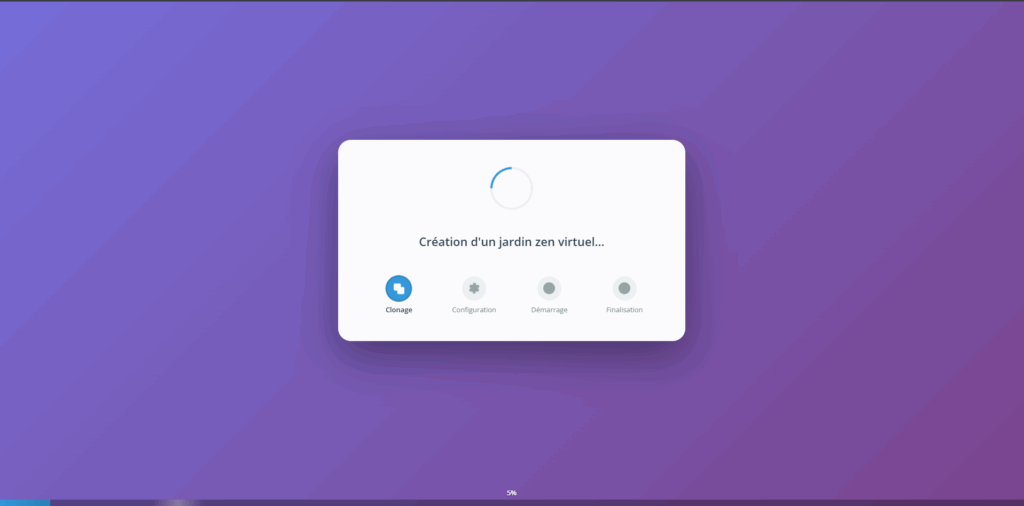 Overlay of the real time installation for the VPS